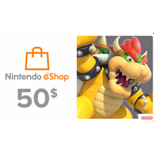 💲✅50 USD Nintendo Eshop ✅ Карта оплаты