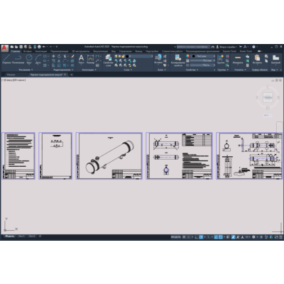 Чертеж подогревателя мазута