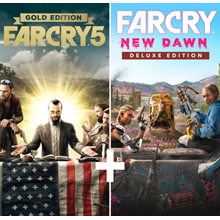 Far Cry 5 Gold + Far Cry New Dawn Deluxe✔️STEAM Аккаунт