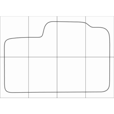 HONDA CR-V 2002-2005 Лекала автоковриков