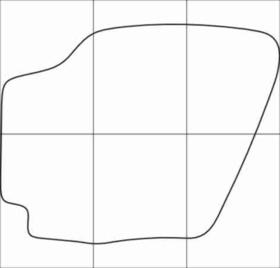 HONDA JAZZ 2004-2009 Лекала автоковриков
