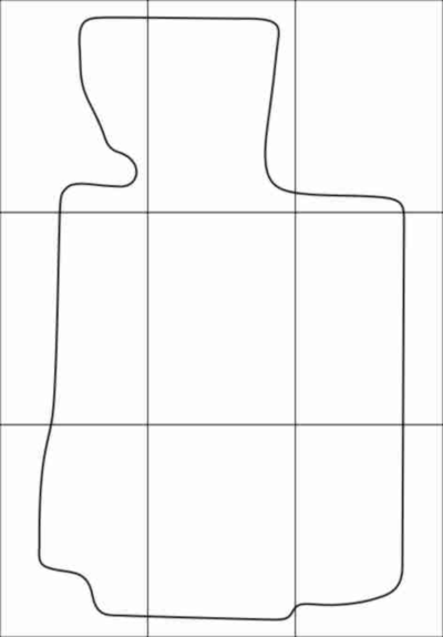 HONDA LEGEND 2008-- (автомат) Лекала автоковриков