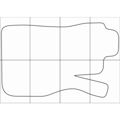 HYUNDAI ACCENT 2000-- Лекала автоковриков