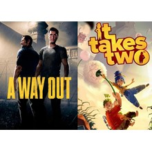 A Way Out + It Takes Two ✔️STEAM Account