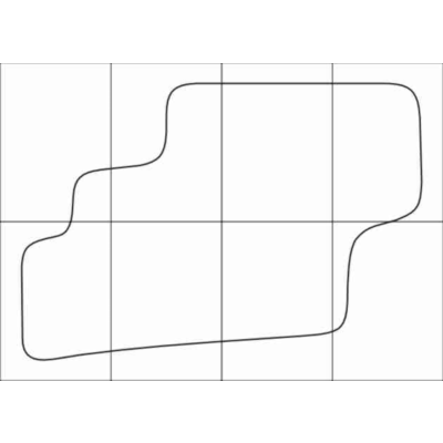HYUNDAI GETZ 2002-11 Лекала автоковриков