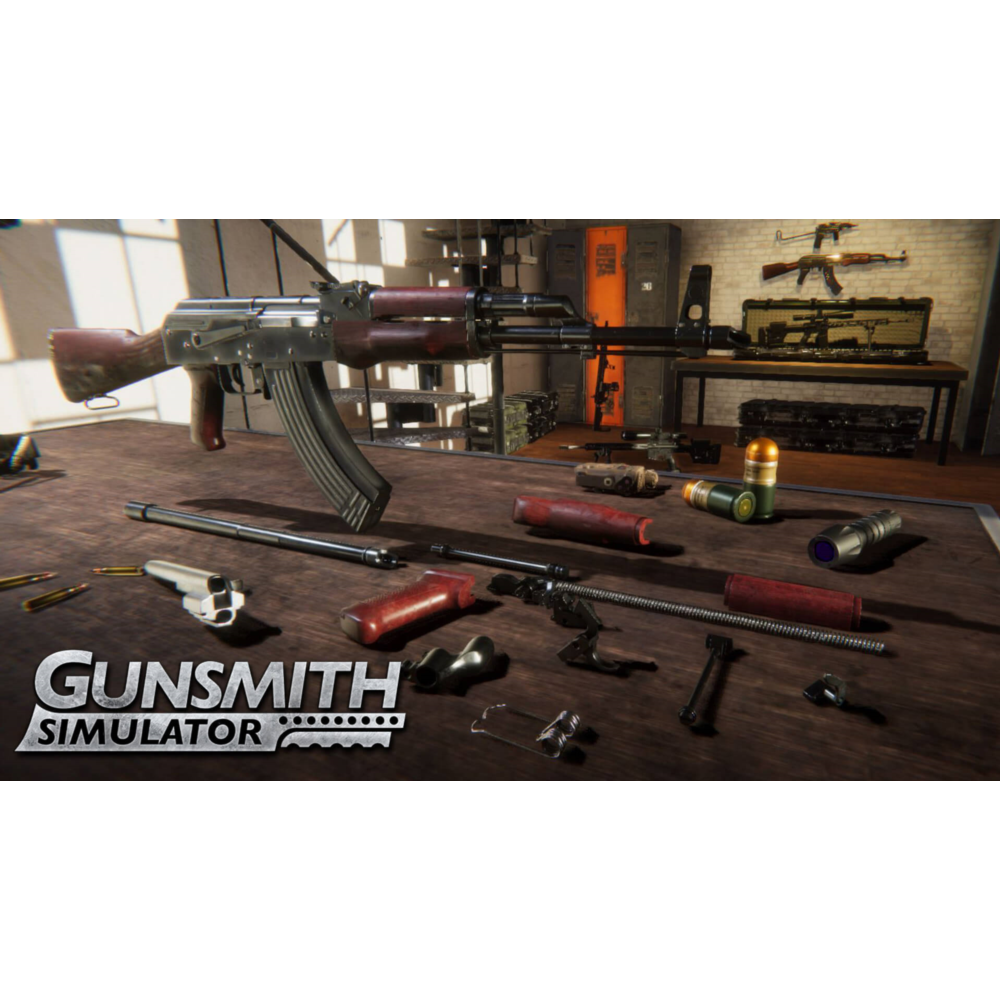 Симулятор без вирусов. Gunsmith игра. Кастомизация оружия.