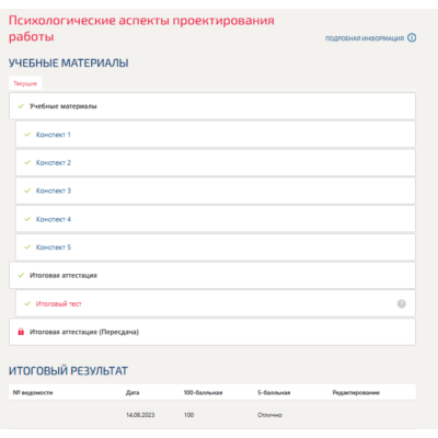 Психологические аспекты проектирования работы.Сборник