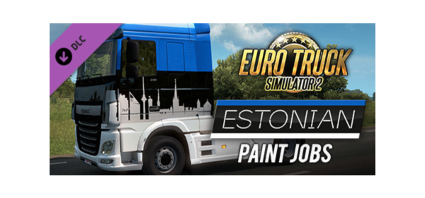 Euro Truck Simulator 2 - Estonian Paint Jobs Pack DLC