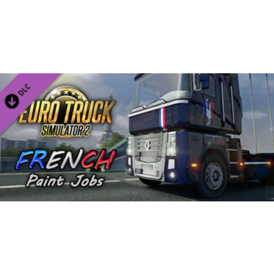Euro Truck Simulator 2 - French Paint Jobs Pack DLC