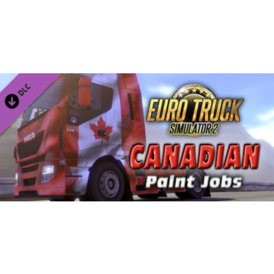 Euro Truck Simulator 2 - Canadian Paint Jobs Pack DLC