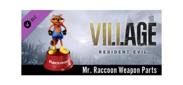 Resident Evil Village - Mr. Raccoon Weapon Charm DLC