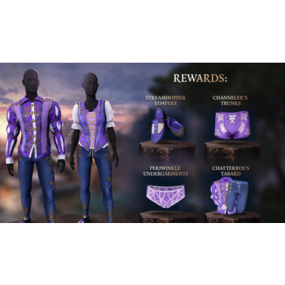 BALDUR´S GATE 3 🛡️【ТВИЧ ДРОПЫ / ДРОПСЫ】⚔️ Twitch Camp Clothing Set - СКИНЫ•ПРЕДМЕТЫ