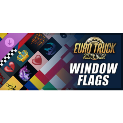 Euro Truck Simulator 2 - Window Flags DLC * STEAM RU ⚡
