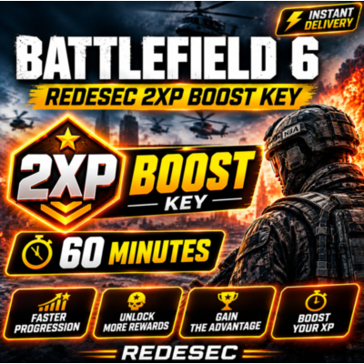Battlefield 6 RedSec 60 минут 2xp Boost Ключ  - Глобальный - ПК/PS5/XBOX