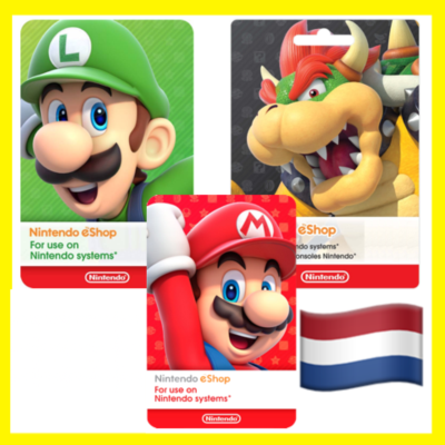 ⭐️ВСЕ КАРТЫ⭐🇳🇱Nintendo Card 15-150 EUR Нидерланды
