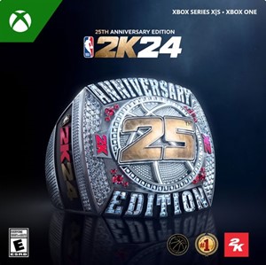 Обложка NBA 2K24 25th Anniversary Edition Xbox One & Series X|S