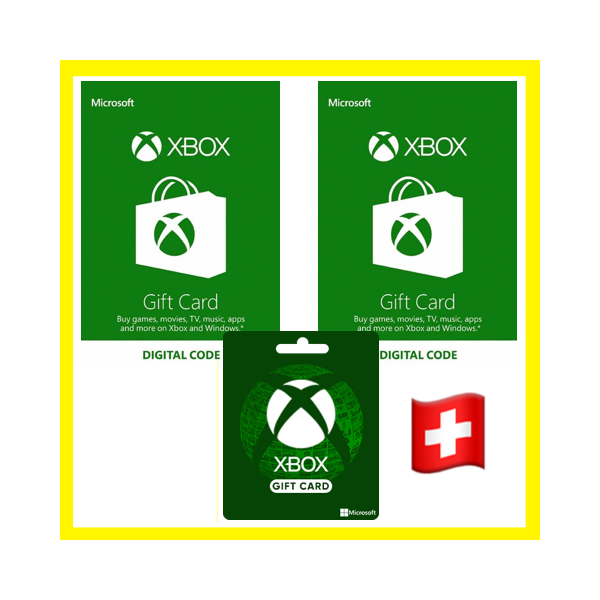 ⭐ ВСЕ КАРТЫ⭐ Xbox Live Gift Card 50-150 CH Швейцария