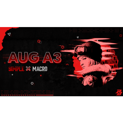 Простой макрос на AUG A3 для Point Blank (X7, Bloody)