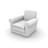 Модель кресла №23 в формате 3D-MAX