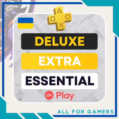 🟨PS PLUS ЛЮКС ЭКСТРА ОСНОВНАЯ 1-12 EA PLAY УКРАИНА БЫСТРО!🎁