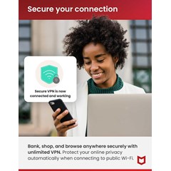 McAfee Total Protection 2024 Antivirus 3 Years 1 Device