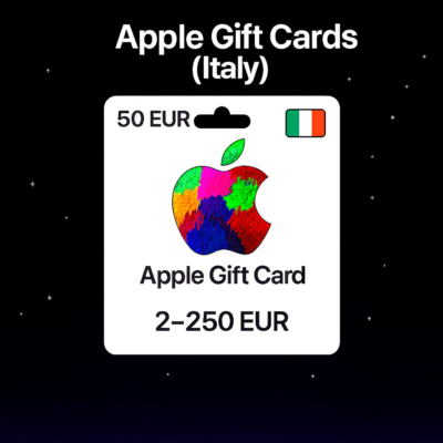 Apple Gift Cards (Италия) 2–250 EUR | Коды пополнения