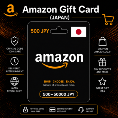 Amazon Gift Card (Япония) 500–50000 JPY | Код пополнения Amazon