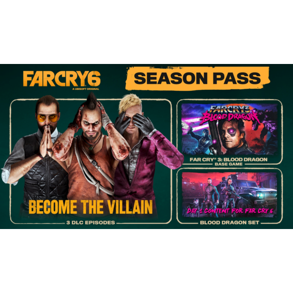 Far Cry 6 SEASON PASS ПК Ключ 0%