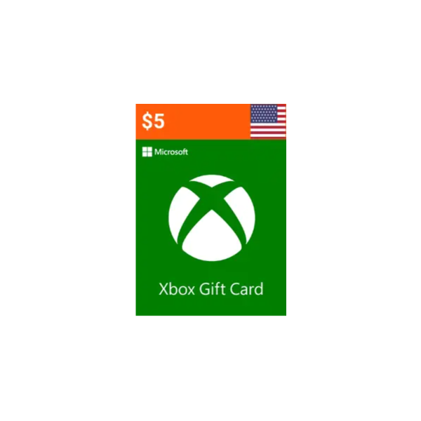 Xbox Microsoft Gift Card 5 USD (USA)
