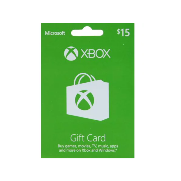Xbox Microsoft Gift Card 15 USD (USA)