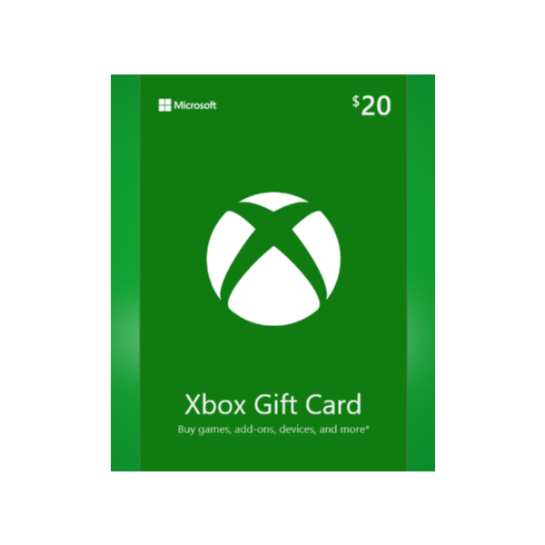 Xbox Microsoft Gift Card 20 USD (USA)
