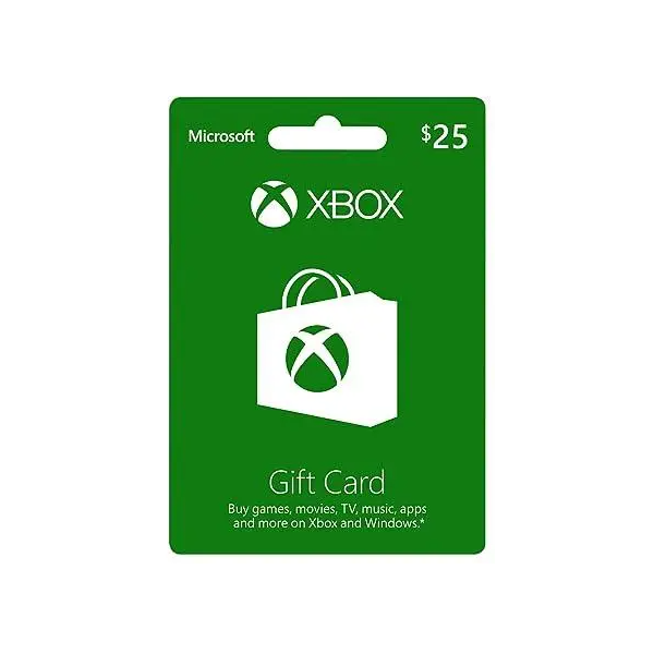 Xbox Microsoft Gift Card 25 USD (USA)