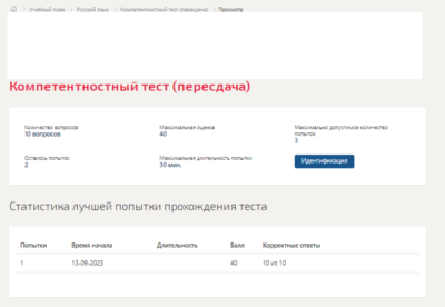 Русский язык.Компетентностный тест Синергия/МТИ 2023г