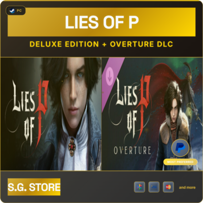 ❤️ Lies of P - Deluxe Edition + Overture DLC Steam Offline Instant Delivery