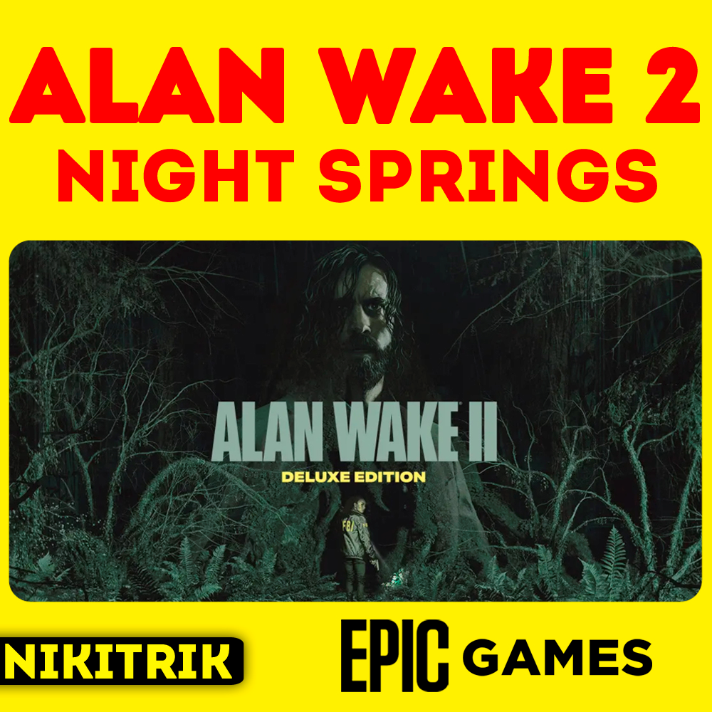 Купить активация 🖤 Alan Wake 2 / Алан Вейк 2 + Night Springs | EGS 🖤 за ...
