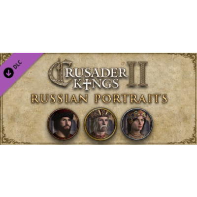 Crusader Kings II: Russian Portraits DLC * STEAM RU ⚡