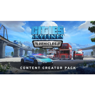 Cities: Skylines - Content Creator Pack: Vehicles of the World Steam ключ РФ Россия