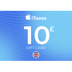 🍏iTunes & App Store 🍏Gift Card 10 GBP - UK Instant⚡