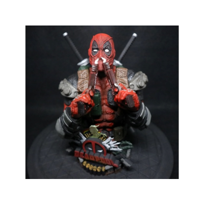 MARVEL DEADPOOL BUST:  ПРОВЕРЕН И ГОТОВ К 3D ПЕЧАТИ
