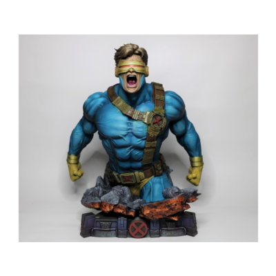 MARVEL CYCLOPS BUST:  ПРОВЕРЕН И ГОТОВ К 3D ПЕЧАТИ