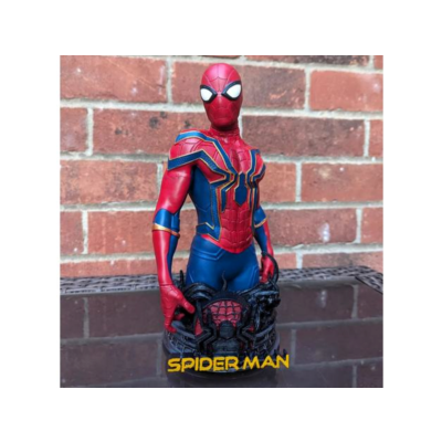 MARVEL SPIDERMAN BUST:  ПРОВЕРЕН И ГОТОВ К 3D ПЕЧАТИ