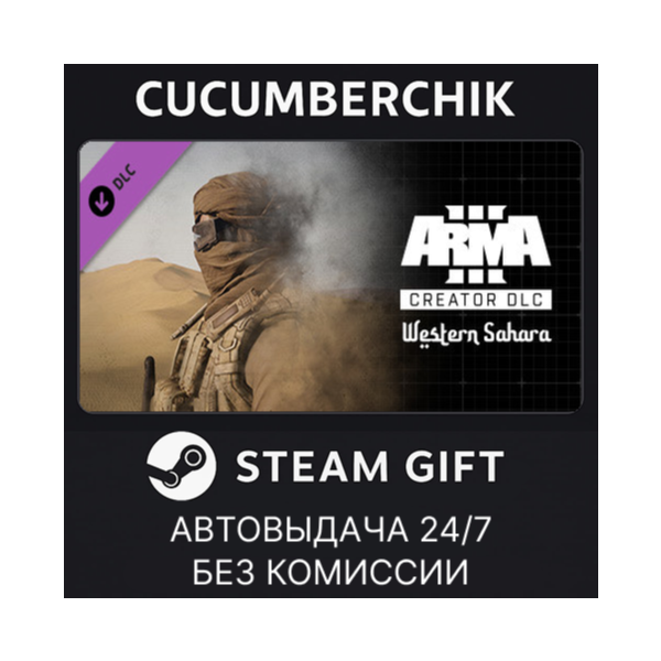 Arma 3 Creator DLC: Western Sahara STEAM GIFT AUTO RU+МИР