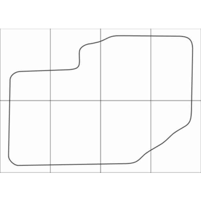 HYUNDAI TERRACAN 2001-2007 Лекала автоковриков