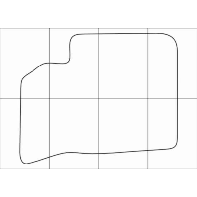 KIA PIKANTO 2004-11 Лекала автоковриков векторные