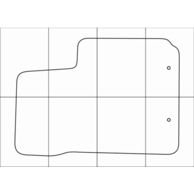 KIA PIKANTO 2011-16 Лекала автоковриков векторные