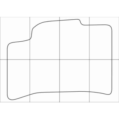 KIA SPECTRA 2006-16 Лекала автоковриков векторные