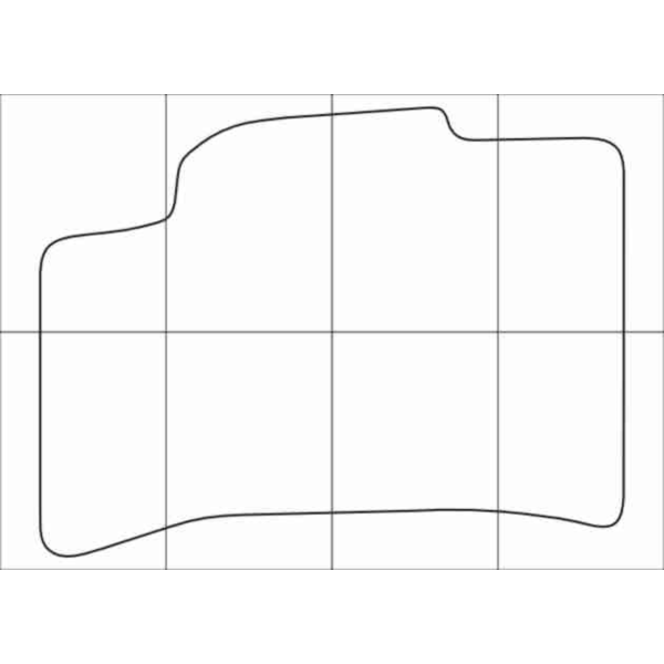 KIA SPECTRA 2006-16 Лекала автоковриков векторные