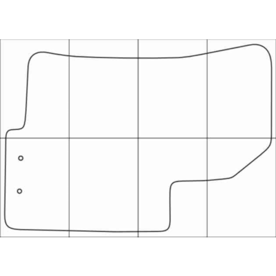 KIA СERATO 2009-2013 Лекала автоковриков векторные