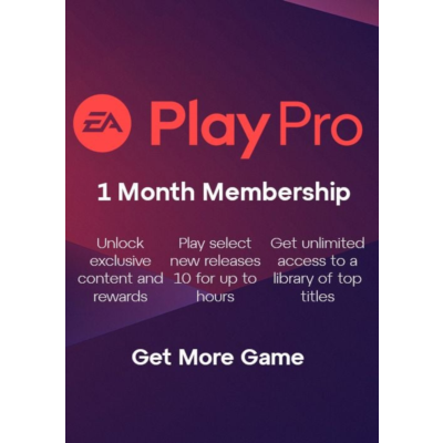 EA Play Pro 1 месяц (PC) Origin EA Global - без комисси