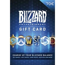 Blizzard Gift Card €70 Euro (EU) Battle.net